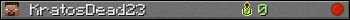 KratosDead23 userbar 350x20