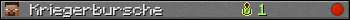 Kriegerbursche userbar 350x20