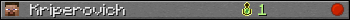 Kriperovich userbar 350x20