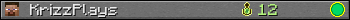 KrizzPlays userbar 350x20