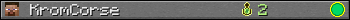 KromCorse userbar 350x20