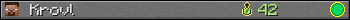 Krovl userbar 350x20