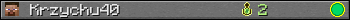 Krzychu40 userbar 350x20