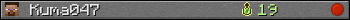 Kuma047 userbar 350x20
