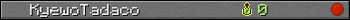 KyewoTadaco userbar 350x20