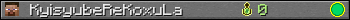 KyisyubeReKoxuLa userbar 350x20