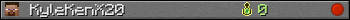 KyleKenX20 userbar 350x20