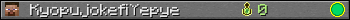 KyopujokefiYepye userbar 350x20