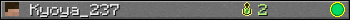 Kyoya_237 userbar 350x20