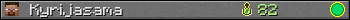 Kyrijasama userbar 350x20
