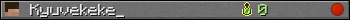 Kyuvekeke_ userbar 350x20