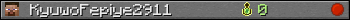 KyuwoFepiye2911 userbar 350x20