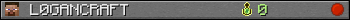 Юзербар 350x20 для L0GANCRAFT