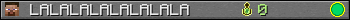 LALALALALALALALA userbar 350x20