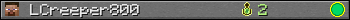 LCreeper800 userbar 350x20