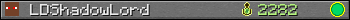 LDShadowLord userbar 350x20