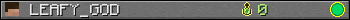 LEAFY_GOD userbar 350x20