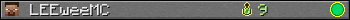 LEEweeMC userbar 350x20