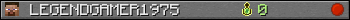 LEGENDGAMER1975 userbar 350x20