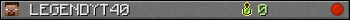 LEGENDYT40 userbar 350x20