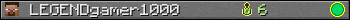 LEGENDgamer1000 userbar 350x20