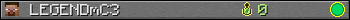 LEGENDmC3 userbar 350x20