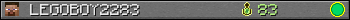 LEGOBOY2283 userbar 350x20