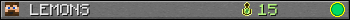 LEMONS userbar 350x20