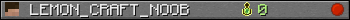 LEMON_CRAFT_NOOB userbar 350x20