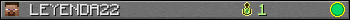 LEYENDA22 userbar 350x20
