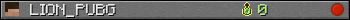 LION_PUBG userbar 350x20