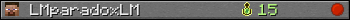 LMparadoxLM userbar 350x20