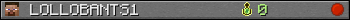 LOLLOBANTS1 userbar 350x20