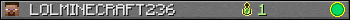 LOLMINECRAFT236 userbar 350x20