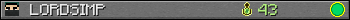 LORDSIMP userbar 350x20