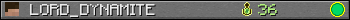 LORD_DYNAMITE userbar 350x20