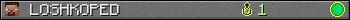 LOSHKOPED userbar 350x20
