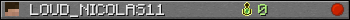 LOUD_NICOLAS11 userbar 350x20