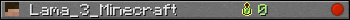 Lama_3_Minecraft userbar 350x20