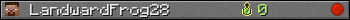 LandwardFrog28 userbar 350x20