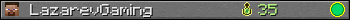 LazarevGaming userbar 350x20