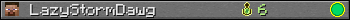 LazyStormDawg userbar 350x20