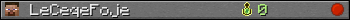 LeCeqeFoje userbar 350x20