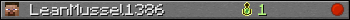 LeanMussel1386 userbar 350x20