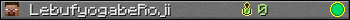 LebufyogabeRoji userbar 350x20