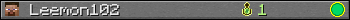 Leemon102 userbar 350x20