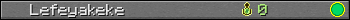 Lefeyakeke userbar 350x20