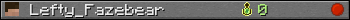 Lefty_Fazebear userbar 350x20