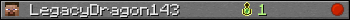 LegacyDragon143 userbar 350x20