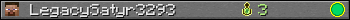 LegacySatyr3293 userbar 350x20